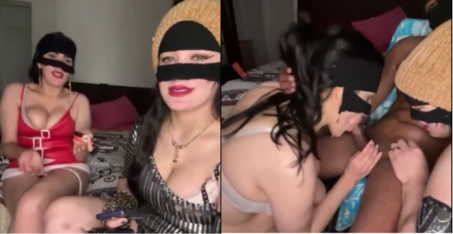 سكس جماعي مصري سهرة دعارة اتنين شراميط مع فحل ونيك بكل الاوضاع